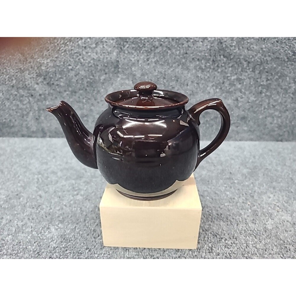 Vintage Brown  Small Teapot  for Single Serving Made In ENGLAND - Picture 8 of 8